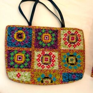 Christiana beaded multicolor bag